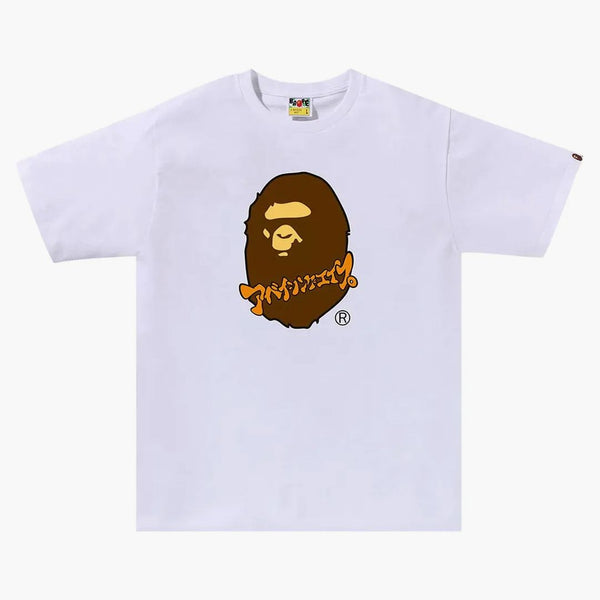 Bape Katakana Ape Head Tea (SS24) bílá