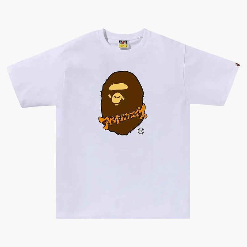 Bape Katakana Ape Head Tea (SS24) bílá
