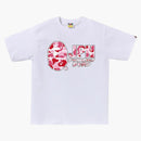 Bape Kids ABC camo jpn katakana čaj bílý