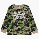 BAPE KIDS ABC CAMO L/S TEA (SS25) Grönt