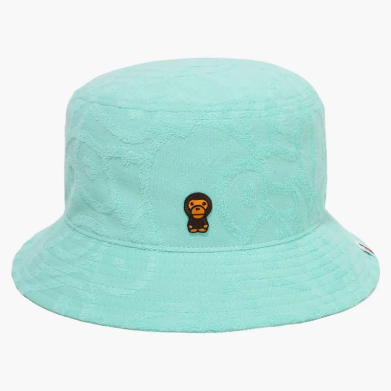 Bape Dzieci Wszystkie dziecięce wiadra pali ma zielone