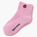 Bape Kids Baby Milo One Point Socks Pink