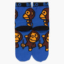 Bape Kids Baby Milo Socks Blue