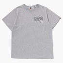 Bape Kids Back Shark Loose Fit Tee Gray
