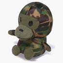 Bape Kids X ReadyMade Abc Camo Baby Milo Plush Doll (S) Army Green