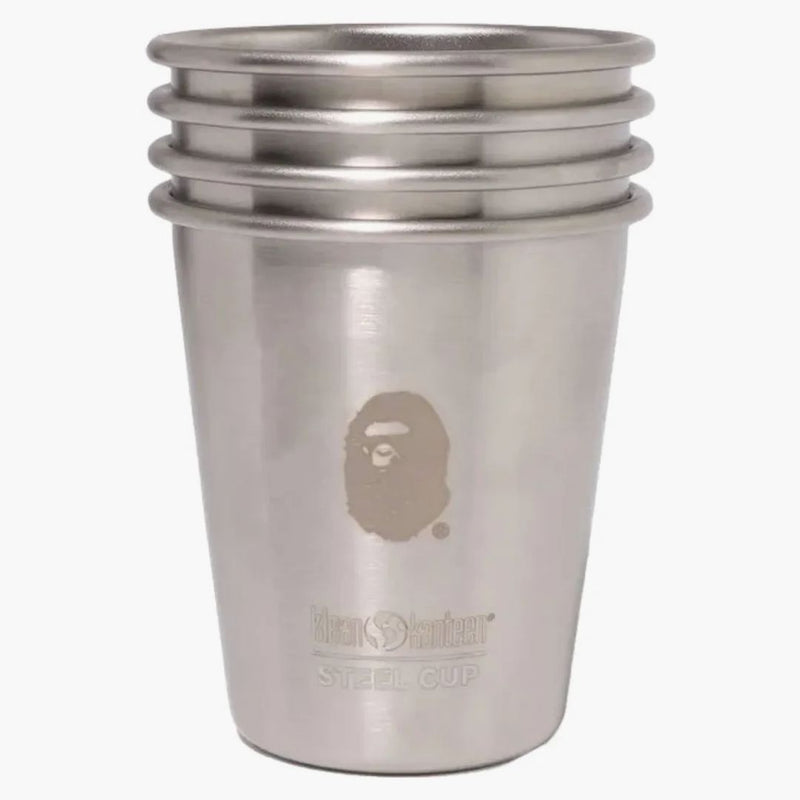 BAPE KLEAN CANTEEN CUP CUP CUERA PLATA