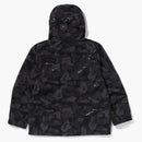 BAPE LAMINAT CAMO SNOWOBARE JACKA SVART