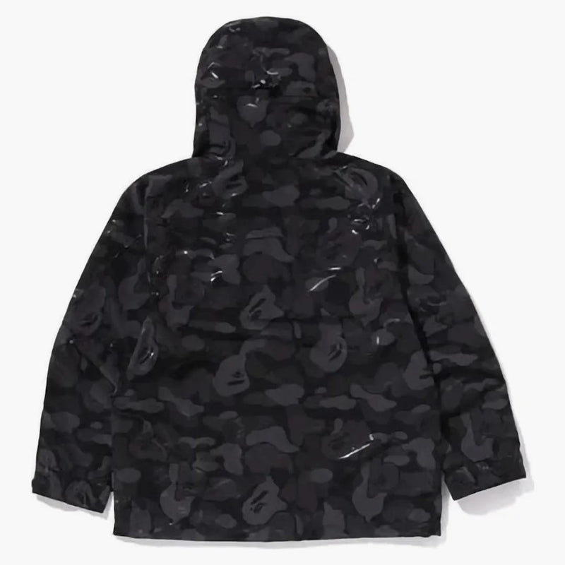 Bape Laminated Camo Snowboard Jacket Black