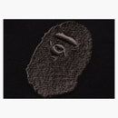 Bape Large Ape Head Oxford Bd Shirt Black