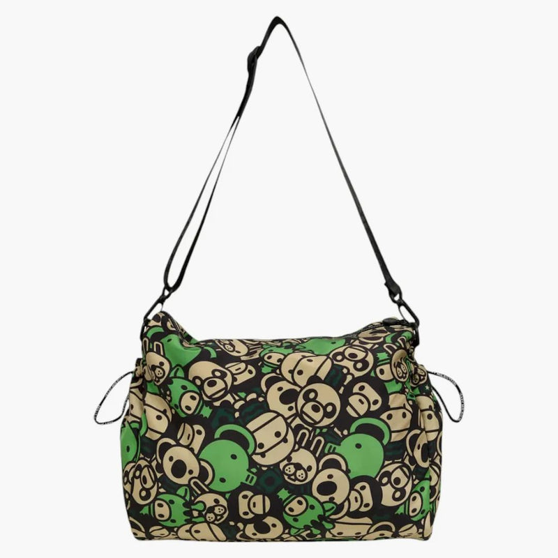 Bape Large Dead Bag Army Green