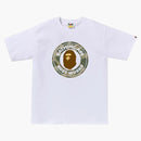 Bape Layered Line Camo Busy Works Tea White/Beige