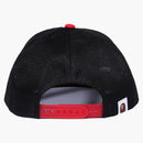 Bape lenticular emblem mesh cap black