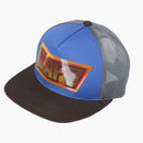Bape lenticular emblem mesh cap blue