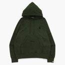 Bape Line 1st Camo Washed Relaxed Fit Pullover Hoodie Olivedrab