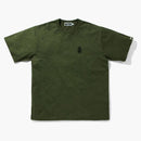 Bape Line 1st Camo Washed Relaxed Fit Tea Olivedrab