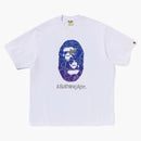 Bape Line Camo Ape Head Relaxed Fit Tee White