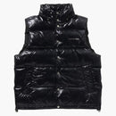 BAPE Line Camo debossed nylon down väst svart