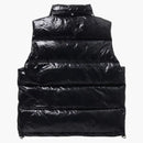 BAPE Line Camo debossed nylon down väst svart
