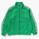 Bape Line Camo Jacquard Bathing Ape Logo Relaxed Fit Track Jacket Green