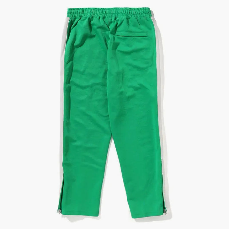 Bape Line Camo Jacquard Fit Fit Pantalones Verdes
