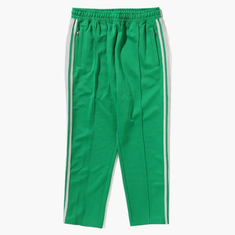 Bape Line Camo Jacquard Fit Fit Pantalones Verdes
