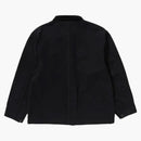 Bape Line Camo Jacquard Patched Pocket Garment Dye Work Jacket Black