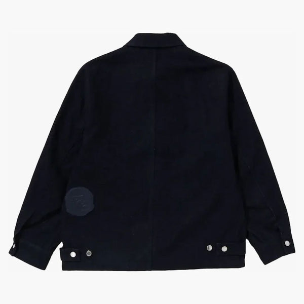 Bape Line Camo Patch Work Jacket Indigo