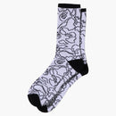Bape Line Camo Socks White