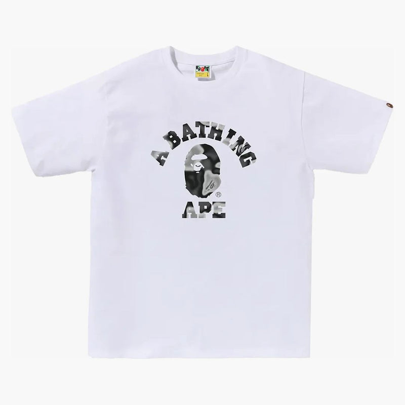 Bape Liquid Camo College Tea White/Black