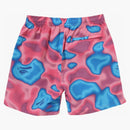 Bape Liquid Camo One Point Beach Shorts Pink