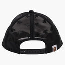 Bape Logo Mesh Cap (SS25) Black