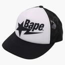 Bape Logo Mesh Cap (SS25) Black