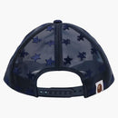 Bape Logo Mesh Cap (SS25) Navy