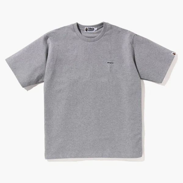 Bape Logo One Point Relaxed Fit Tea Gray