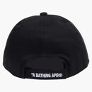 Bape Logo Trucker Cap Black