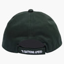 Bape Logo Trucker Cap Olivedrab