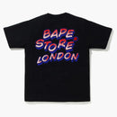 Bape London Union Jack College Tee Black