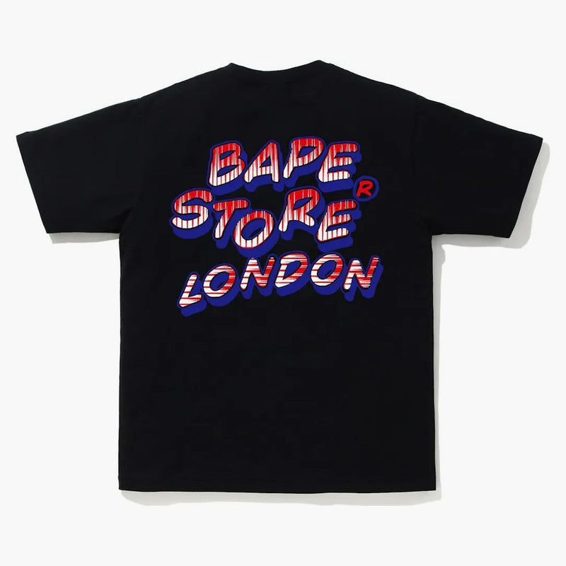 Bape London Union Jack College Tea Black