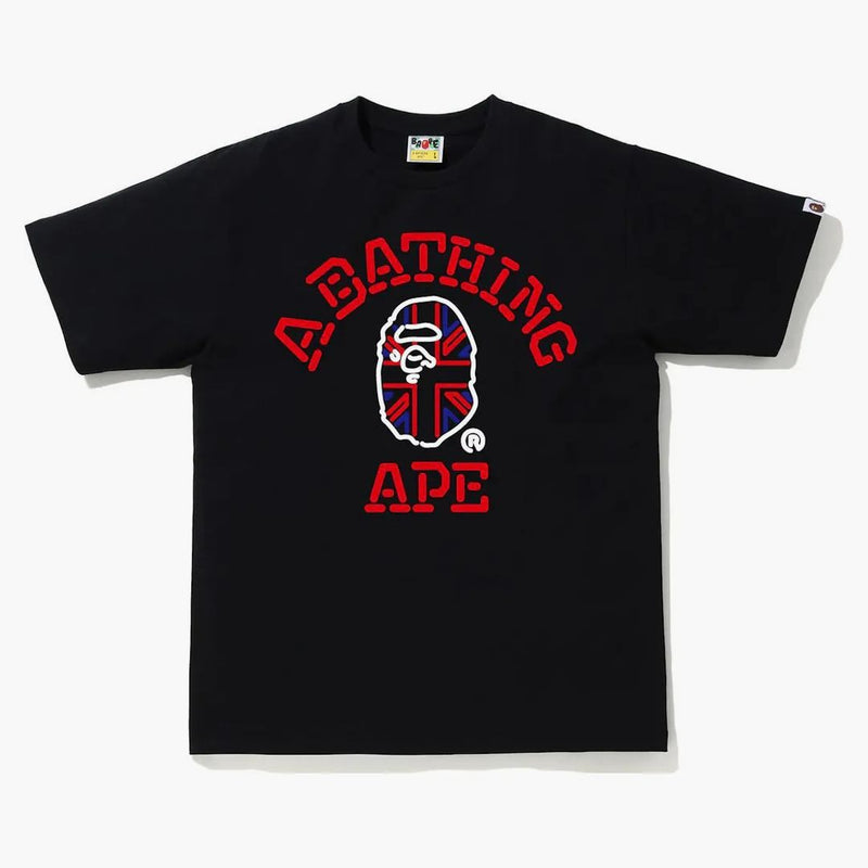 Bape London Union Jack College Tea Black