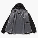 Bape Lux Sport Pattern Jacquard Nylon Hooded Jacket Black