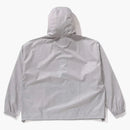 Bape Lux Sport Pattern Jacquard Nylon Hooded Jacket Gray