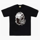 Bape Mad Ape Head Tee Black