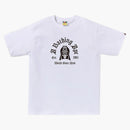 Bape Mad General College Tee White