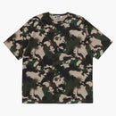 Bape Map Camo Ape Head One Point Relaxed Fit Tee Green