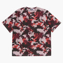 Bape Map Camo Ape Head One Point Relaxed Fit Tee Red