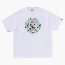 Bape Map Camo Busy Works Relaxed Fit Tee White