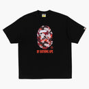 Bape Map Camo By Bathing Ape Relaxed Fit Tee Black