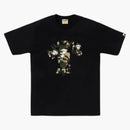 Bape Map Camo College Milo Tee Black/green