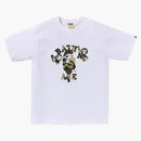 Bape Map Camo College Milo Tee White/green