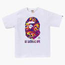 Bape Marbling by Bathing Ape Tee White